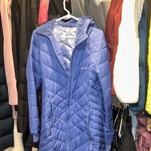 Columbia Women's Purple Quilted Ski Jacket